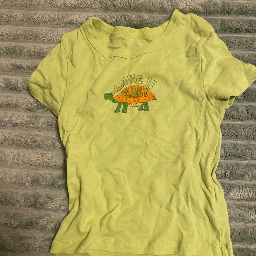 American Eagle Outfitters Hey Baby Tee